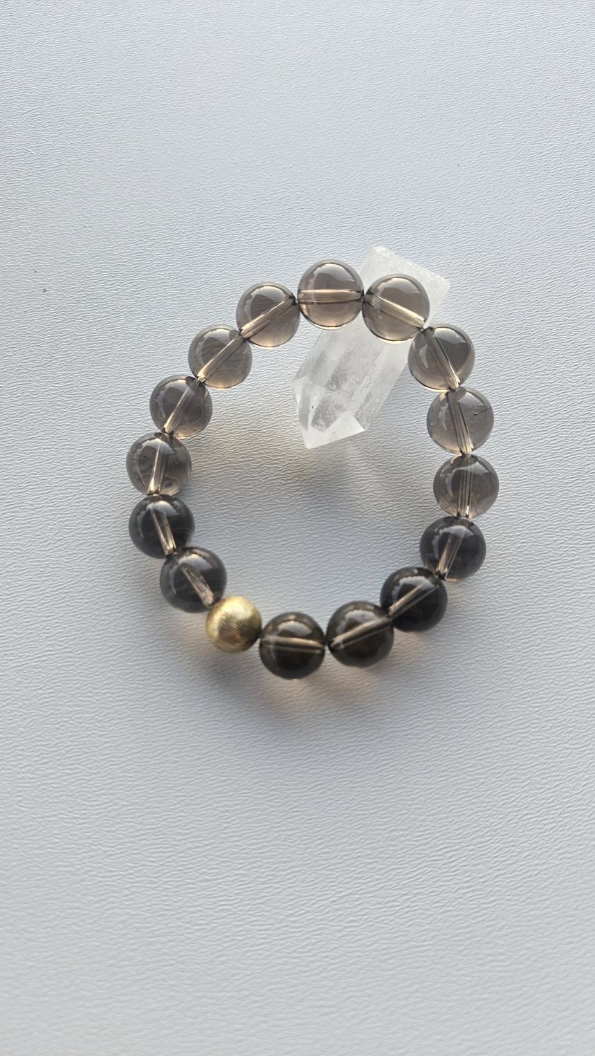 Armband aus Rauchquarz, Ansicht 1
